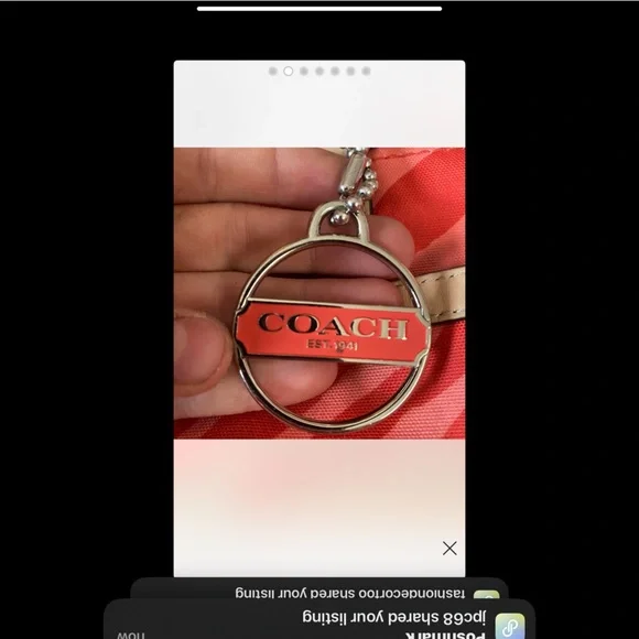 Coach Tan Leather Bag - Picture 2 of 15